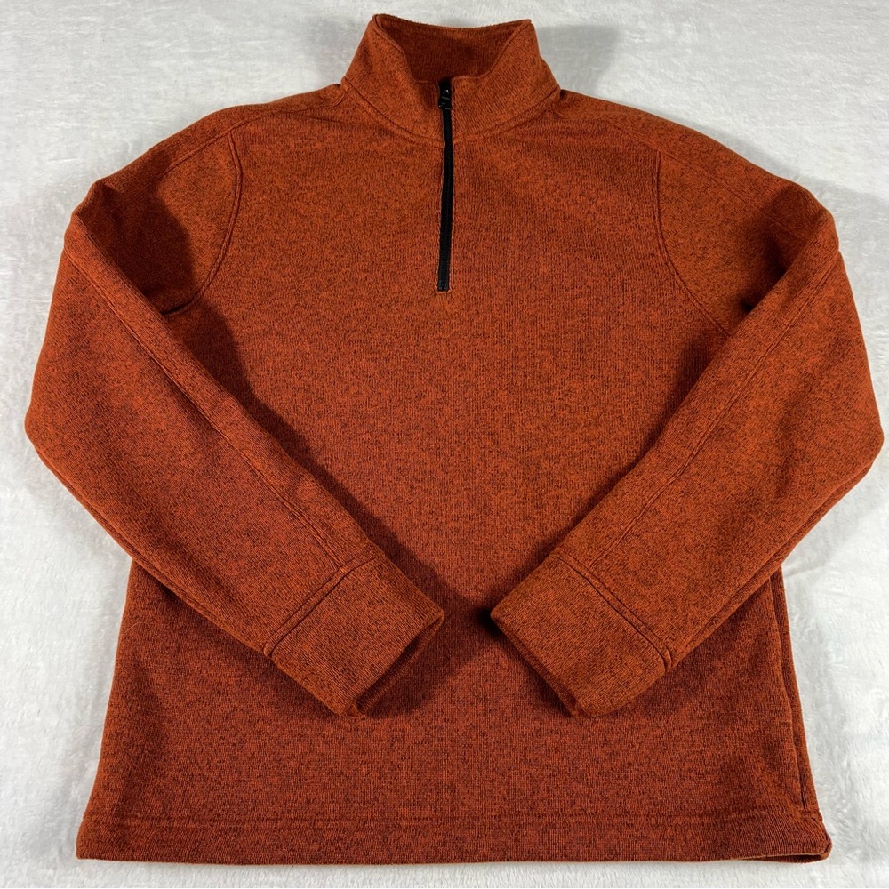 Banana Republic PolarTec Fleece Quarter Zip Sweater Men’s Medium